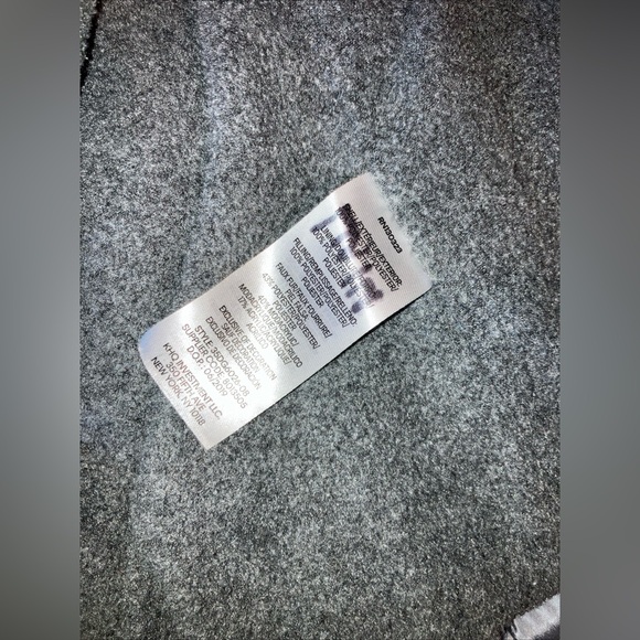 Calvin Klein Girls Aerial Puffer Parka Jacket Coat Gray sz 6 Fur lined hood - Picture 5 of 6